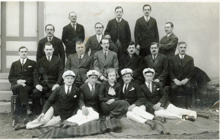 A remetei iparoskör színjátszócsoportja 1936-ban