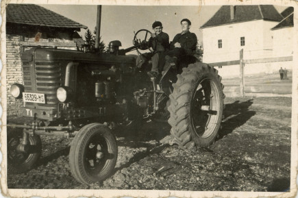 Traktoriskola Szárhegyen 1967-ben