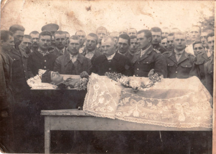 Portik Kékes Ferenc temetése Brăila-ban