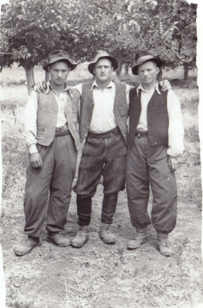 Barabás Antal társaival Dobrudzsában