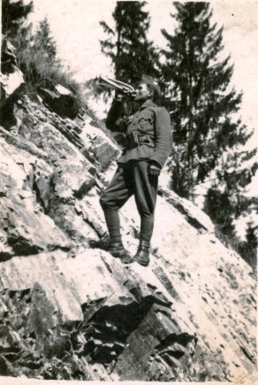 Bakos Dénes honvéd 1942 körül